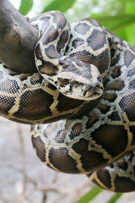  Python! Uma Espécie Fascinante com Escamas Brilhantes que Se Desloca com Suavidade